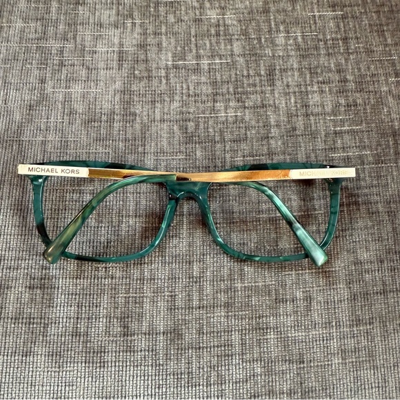 Michael Kors Teal Women's Glasses Frames - Picture 2 of 6
